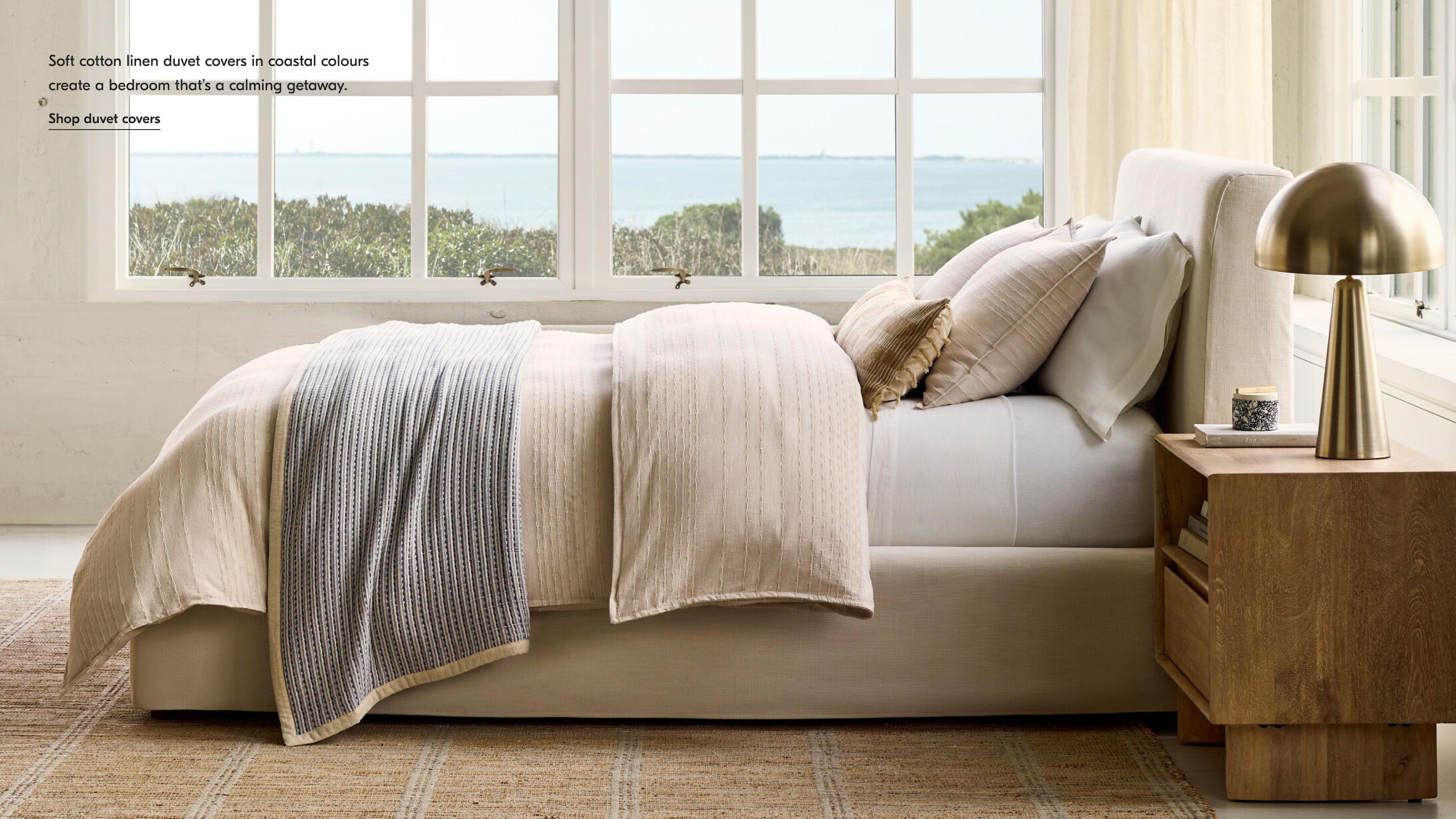 West elm bed linen deals